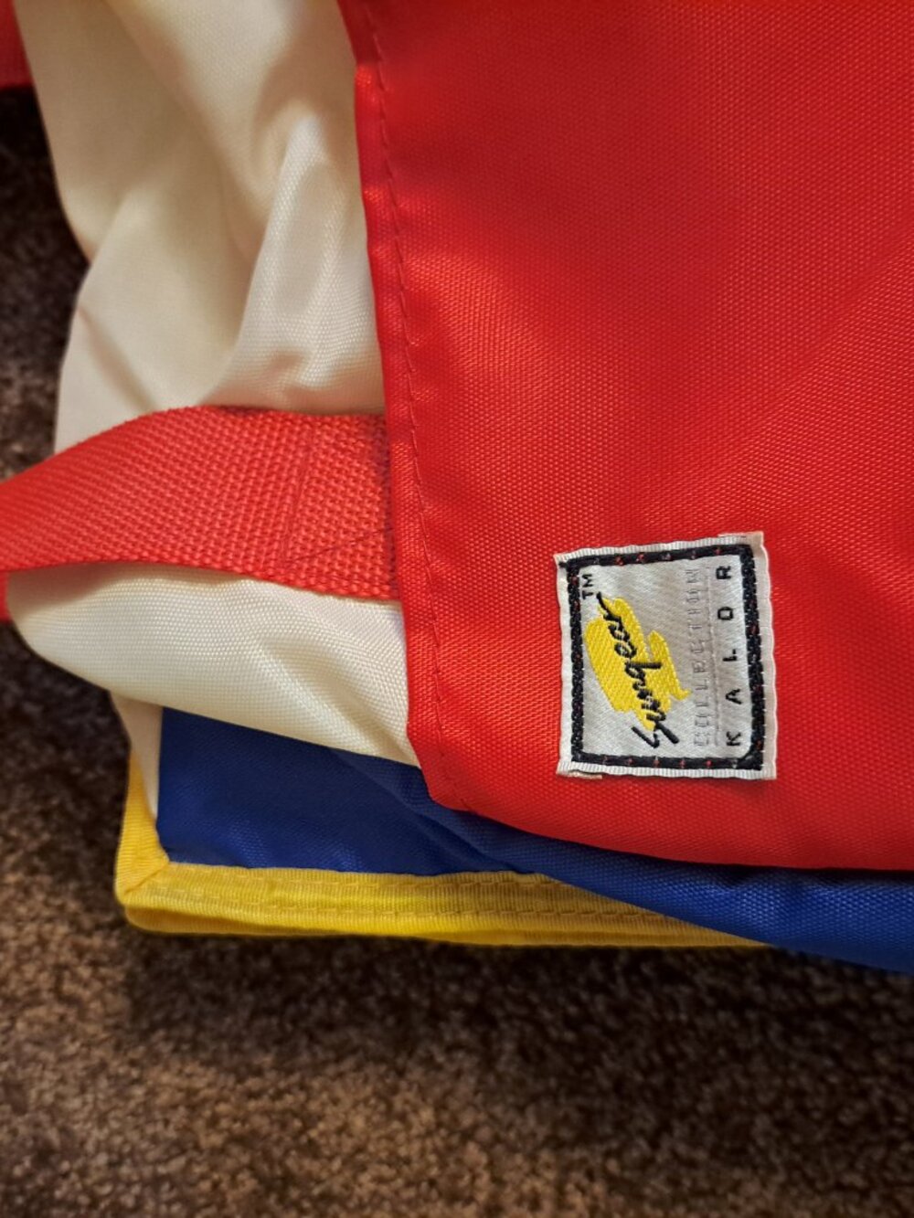 Vintage Retro Sungear Collection Kalor 80's Colorblock Unopened Picnic Set - Picture 14 of 14